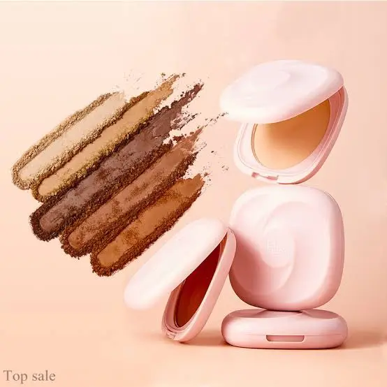 Picture of Pudaier Face Powder for Skin Pressed Oil Control Natural Foundation Makeup Setting Powder 32 Colors Smooth Finish Concealer-# 1W