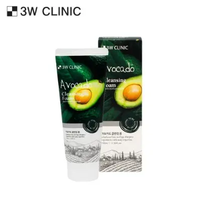 Picture of 3W CLINIC Avocado Cleansing Foam Originally Made in Korea-100ML