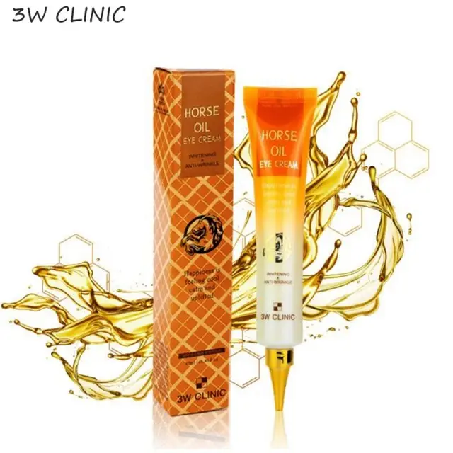 Picture of Korea Cosmetic 3W CLINIC Horse Oil Eye Cream 40ml Anti Wrinkle Aging Removal Dark Circles Moisturizing