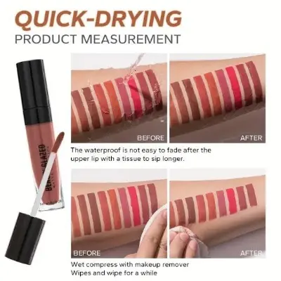 Picture of Beauty Glazed Misty Matte Lip Gloss 20 Colors Long Lasting Non-Stick Cup Moisturizing Liquid Lipstick-1pcs