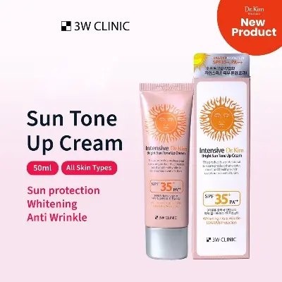 Picture of 3w clinic intensive dr.kim bright sun tone up cream-50ml