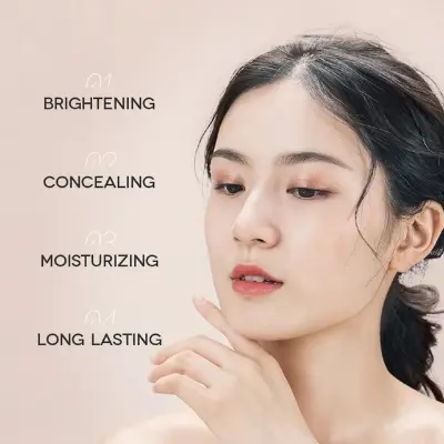 Picture of LAIKOU BB Cream Skin Care Concealer Liquid Foundation Base Makeup Home Moisturizing Primer care 50g-Natural