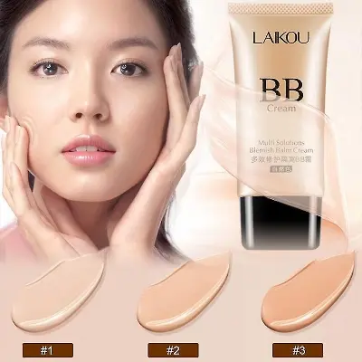 Picture of Laikou Natural Flawless BB Cream Makeup Concealer Oil-control Liquid Foundation -50ml