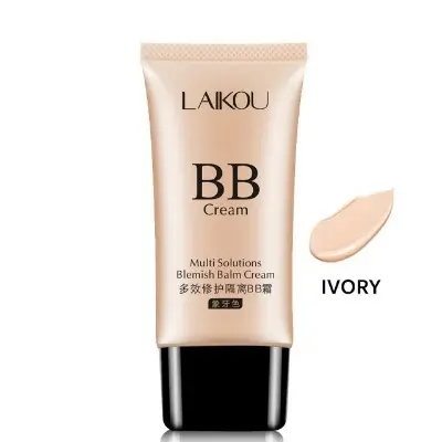 Picture of LAIKOU BB Cream Skin Care Concealer Liquid Foundation Base Makeup Home Moisturizing Primer care 50g-Ivory