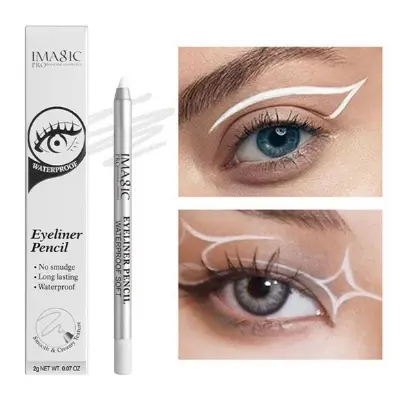 Picture of IMAGIC Gel Eyeliner Pen Long lasting Waterproof Kajal Eyeliner - White