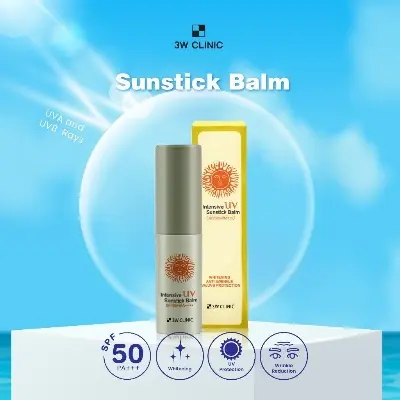 Picture of 3W CLINIC Intensive UV Sunstick Balm -10g SPF 50+/PA++++