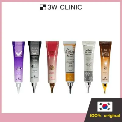 Picture of 3W CLINIC Eye Cream Placenta/Hyaluronic/Snail/Black Pearl/Horse Oil/ Honey/ Rose-40gm