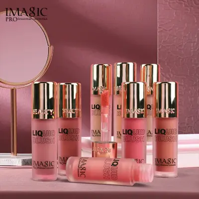 Picture of IMAGIC Natural Cheek Face Makeup Blush Face Pigment Blush Long lasting Liquid Blush Beauty Makeup
