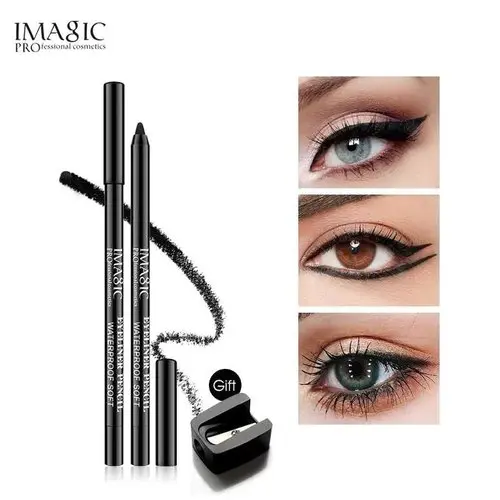 Picture of IMagic Gel Eyeliner Kajal Waterproof  (Black, 8 g)