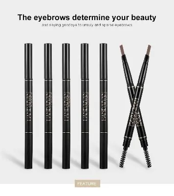 Picture of HANDAIYAN Microblading Tattoo Eyebrow Pen Pencil Brush Waterproof Long-lasting-#03-BROWN