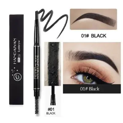 Picture of HANDAIYAN Microblading Tattoo Eyebrow Pen Pencil Brush Waterproof Long-lasting-#01-Black