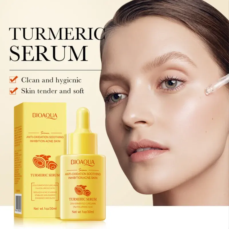 Picture of BIOAQUA Turmeric Essence Brightening Acne Relieving Serum – 30ml
