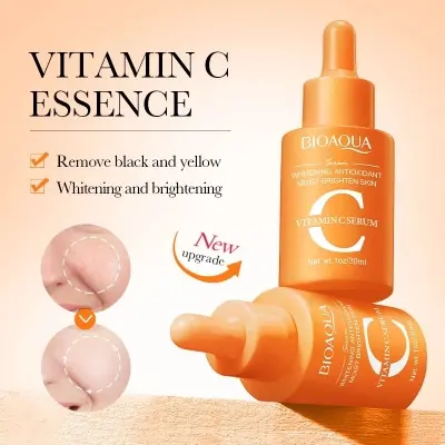 Picture of BIOAQUA Vitamin C Facial Serum Hyaluronic Acid Essence Anti-Aging Moisturizing Face Skin Care -30ml
