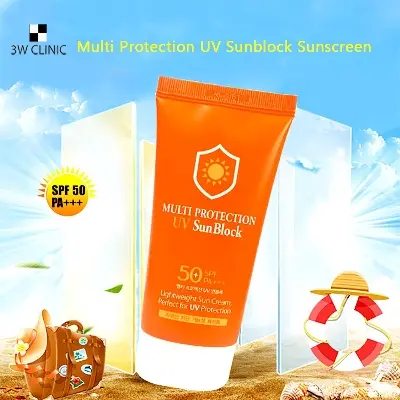 Picture of 3W CLINIC Multi Protection UV Sun Block - 70ml