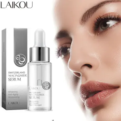 Picture of LAIKOU Nicotinamide Serum Whitening Face Serum Ampoule Essence Moisturizing Anti-Aging Anti-Wrinkle Shrink Pores Skin Care Serum-17ml