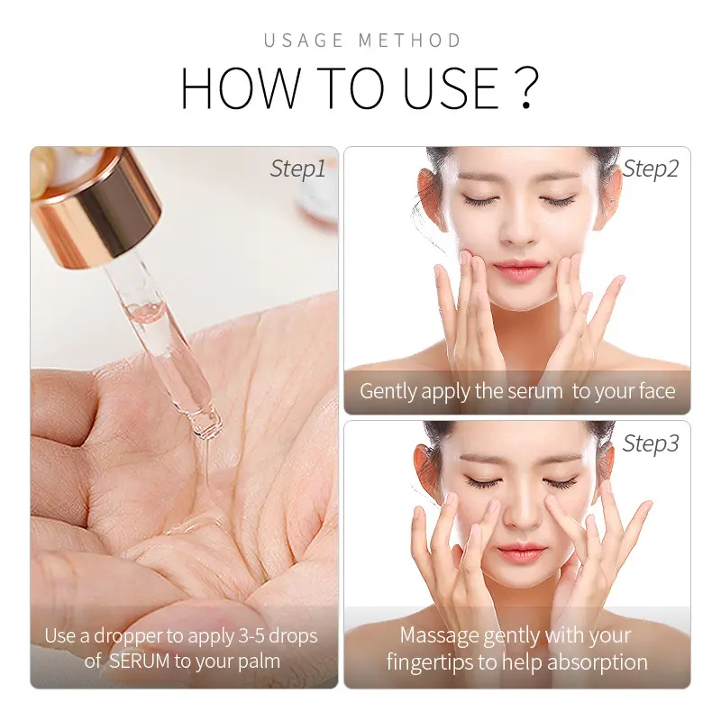 Picture of LAIKOU Nicotinamide Serum Whitening Face Serum Ampoule Essence Moisturizing Anti-Aging Anti-Wrinkle Shrink Pores Skin Care Serum-17ml