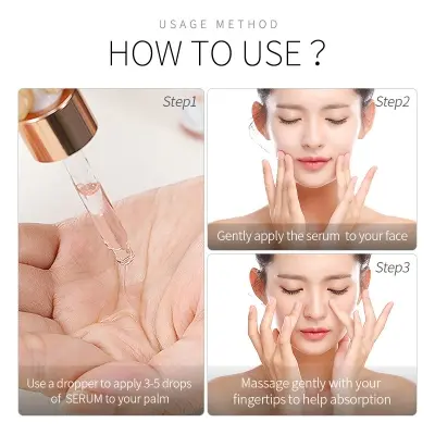 Picture of LAIKOU Nicotinamide Serum Whitening Face Serum Ampoule Essence Moisturizing Anti-Aging Anti-Wrinkle Shrink Pores Skin Care Serum-17ml