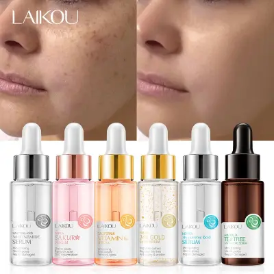 Picture of LAIKOU 6 Color Hyaluronic Acid Blossom Snail Serum Anti Wrinkle Vitamin C Facial Skin Care Cream Moisturiser Face Care Dropship