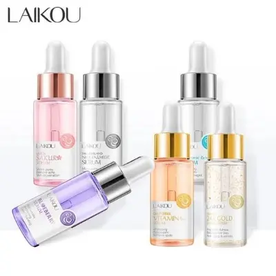 Picture of LAIKOU 6 Color Hyaluronic Acid Blossom Snail Serum Anti Wrinkle Vitamin C Facial Skin Care Cream Moisturiser Face Care Dropship