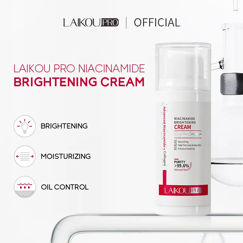 Picture of LAIKOU 99.6% Advanced Niacinamide Brightening Face Cream Fade Fine Lines Moisturizer 30g