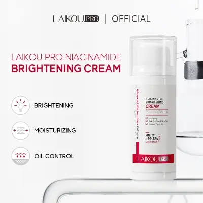 Picture of LAIKOU 99.6% Advanced Niacinamide Brightening Face Cream Fade Fine Lines Moisturizer 30g