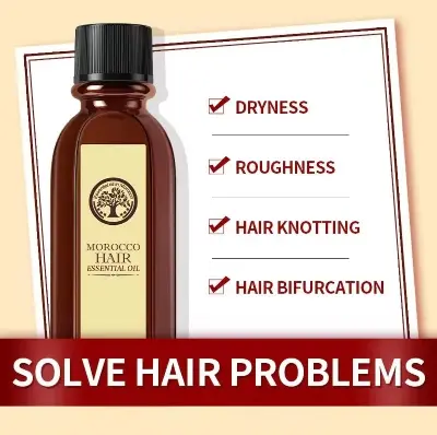 Picture of LAIKOU Morocco Hair Essential Oil 40ml Repair Damaged Hair Smooth Dry Hairs