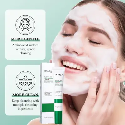 Picture of BIOAQUA Acne Removal Cream Anti Acne Treatment Repair Marks Moisturizing Blackhead Remover Facial Cream Skin Care-20gm