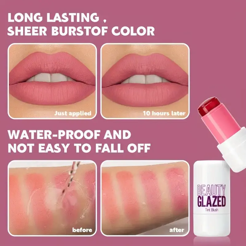 Picture of Beauty Glazed Waterproof Jelly Tint Blush