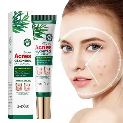 Picture of SADOER Tea Tree Acne Oil Control Face Gel Anti-Acne Gel 20g
