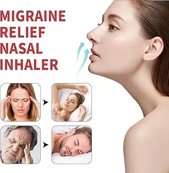 Picture of South Moon Migraine Relief Nasal Inhaler for Headaches & Tension Relief 30ml Nose care