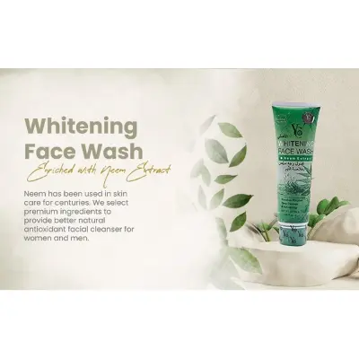 Picture of YC Whitening Neem Extract Acne Face Wash for Unisex - Prevent Pimples deep cleanse & Refreshing (100 ML)
