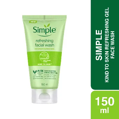 Picture of Simple Sensitive Skin Refreshing Face Wash 1-50ml