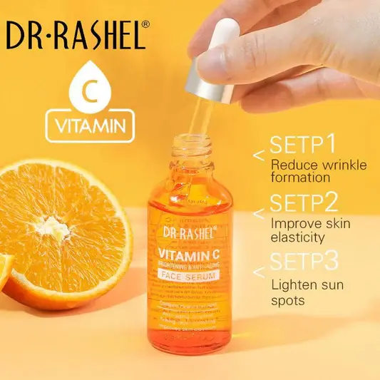 Picture of Dr.Rashel Vitamin C Anti Aging Face Serum - 50ml Hyaluronic Acid Brightening
