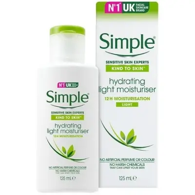 Picture of Simple Kind to Skin Hydrating Light Moisturiser - 125 ml
