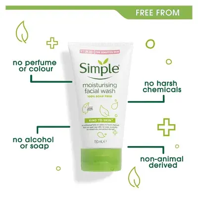 Picture of Simple Kind to Skin Moisturising Face Wash - 150 ml