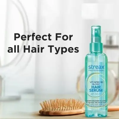 Picture of Streax Professional Hair Serum Vitariche Gloss - 45Ml (Indian)