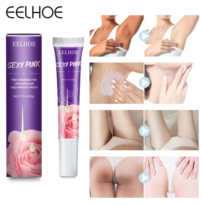 Picture of Eelhoe Pink Essence for Lips Care Areola and Private Parts Whitening Pink and Tender Color Intimate Hygiene Sking Care 20g
