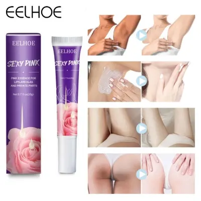 Picture of Eelhoe Pink Essence for Lips Care Areola and Private Parts Whitening Pink and Tender Color Intimate Hygiene Sking Care 20g
