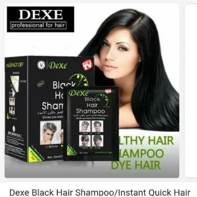 Picture of Dexe Black Hair Shampoo (Natural Black)-10pcs