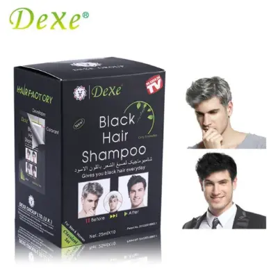 Picture of Dexe Black Hair Shampoo (Natural Black)-10pcs