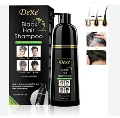 Picture of Dexe Black Hair Shampoo Economic Set - 400ml