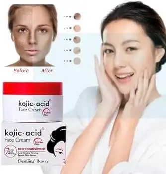 Picture of Kojic Acid Face Cream Deep Nourishment Brightening Anti-Ageing Moisturizing Skin Care Cream 50g