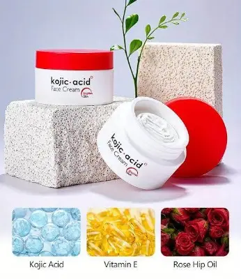 Picture of Kojic Acid Face Cream Deep Nourishment Brightening Anti-Ageing Moisturizing Skin Care Cream 50g