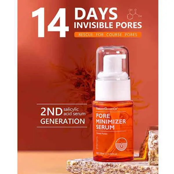 Picture of VIBRANT GLAMOUR Pores Cleansing Shrink Pores Salicylic Acid Pore Minimizer Skin Care Serum 30ml