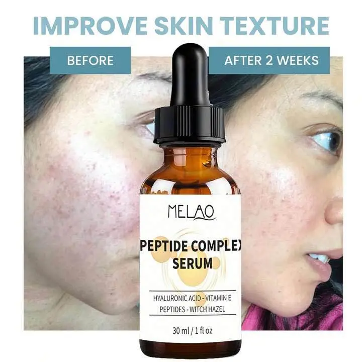 Picture of MELAO Peptide Complex Serum Repair Fade Acne Marks Anti Wrinkle Firming Microneedling Serum Facial Serum-30ml