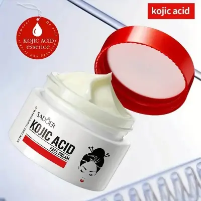 Picture of SADOER kojic Acid Face Lightening Whitening Skin Deep Nourishment Anti-Wrinkle Firming Repair Skin Cream-30gm