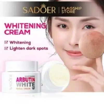 Picture of Sadoer Arbutin Nicotinamide Whitening Facial Cream -50gm