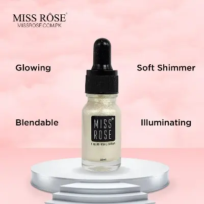 Picture of Miss Rose Professional Make Up High Beam Liquid Highlighter 10 - Ml