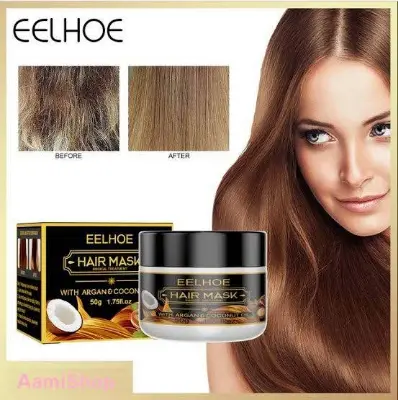 Picture of Eelhoe Hair Mask with Argen & Coconut Oil -50gm