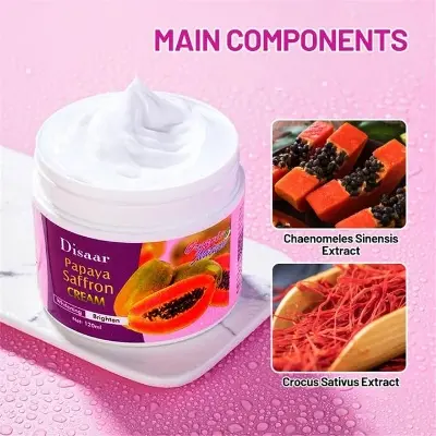 Picture of Disaar Papaya Saffron Anti Ageing Whitening & Brighten Cream 120g